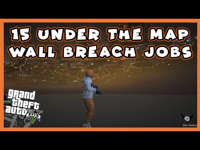 15 Teleport JOB LINKS | WALLBREACH compilation | GTA5 ONLINE | PATCH 1.69