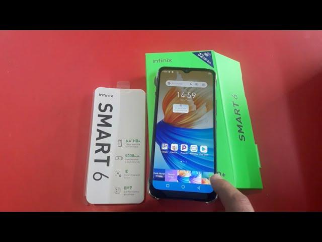 Unboxing infinix smart 6 (2022) ,TEST camera ,review