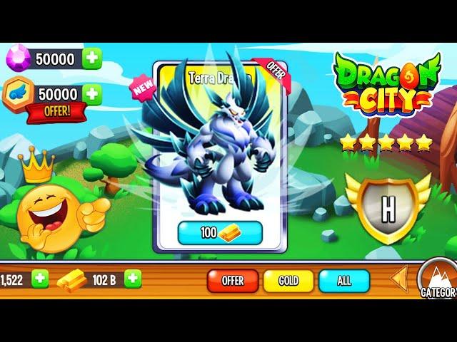 Dragon City: HIGH SNOW DRAGON x 1 MILLION GOLD [EXCLUSIVE DRAGON] 