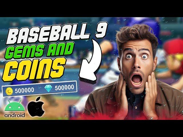 Baseball 9 Unlimited Gems and Coins - Baseball 9 Hack (iOS, iPhone, iPad, Android) 2024