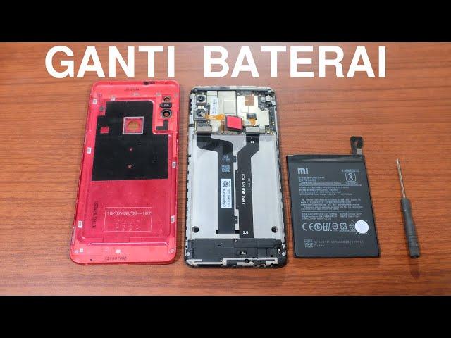 Cara Ganti Baterai Xiaomi Redmi Note 5 Pro