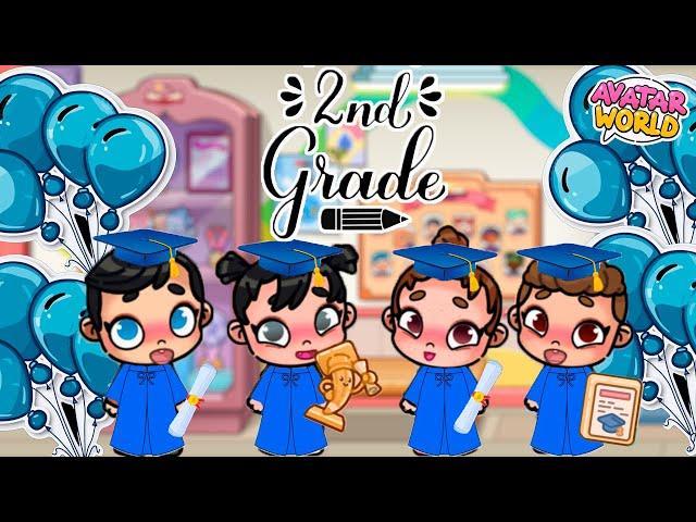 ¡¡GRADUACIÓN DE MI HIJA MAYOR  !!*¡PASA A 2DO GRADO *¡ en AVATAR WORLD *NALA