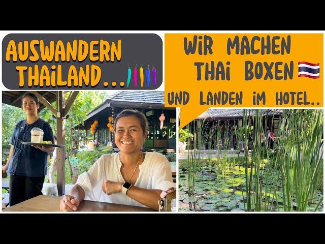 Muay Thai lernen und ein aussergewöhnliches Hotel mit Reisfeld und Kakao.. 