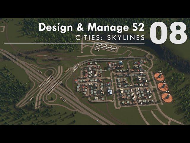 Planning the Perfect Industrial Layout! | Cities: Skylines NO MODS – Design and Manage S2E08