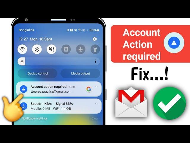 How To Remove Account action required | Google Play services Account action required Android (2024)