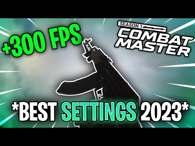 FPS BOOST + BEST SETTINGS IN COMBAT MASTER *2023*