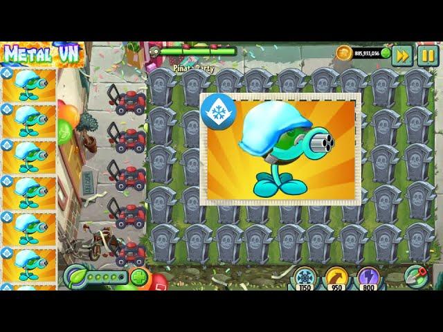 PVZ 2 Pinata Party 3/1/2025 | Random Team Plants vs Zombies 2 Max Level Power Up