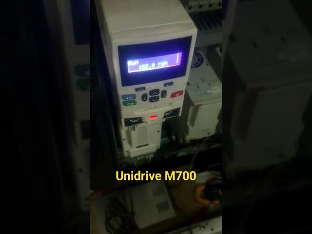 Unidrive M700 Installation & Commissioning done. #acdrives #electrical #industrialautomation