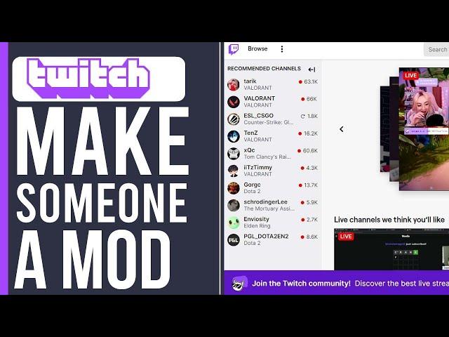 How to Make Someone a Mod on Twitch (2024)