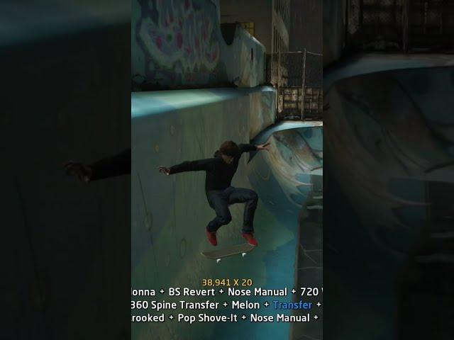 1,375,550 Burnside Burning Up | Massive Combo | Tony Hawk Pro Skater #TonyHawk #TonyHawkProSkater