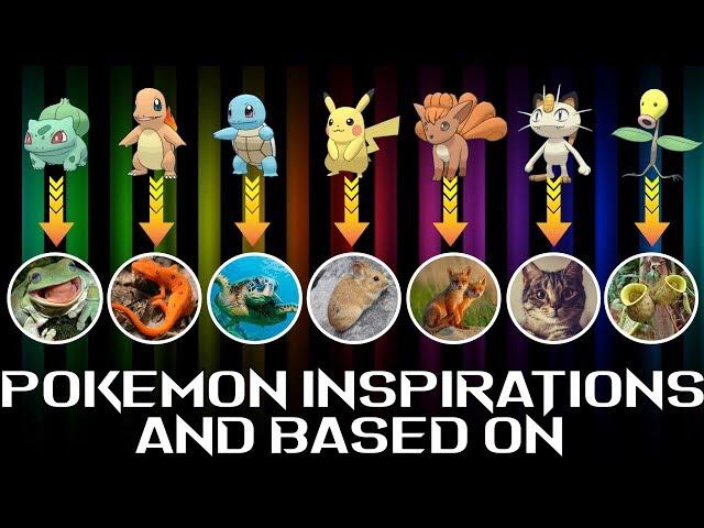 Pokémon Inspirations and Based On