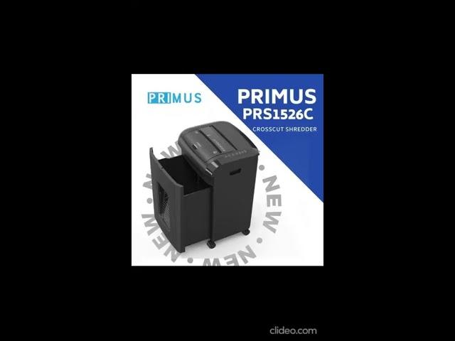 PRIMUS PRS1526C CROSSCUT SHREDDER| HOW TO USE SHREDDER?