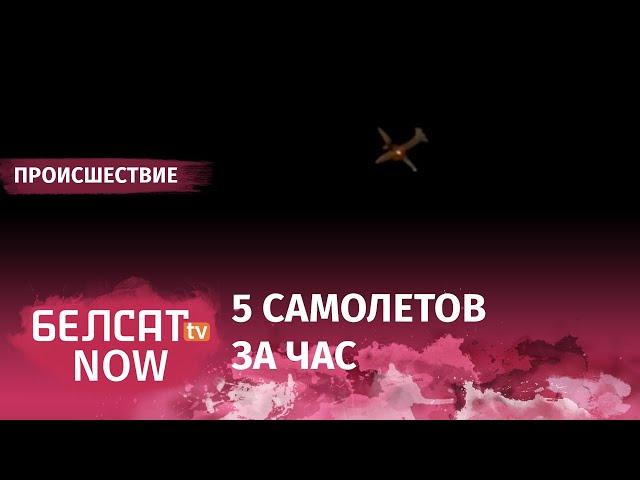 Над Минском летают военные самолёты