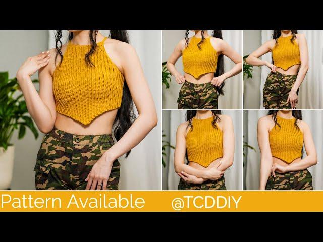 How to Crochet: Simple Tank Top | Pattern & Tutorial DIY