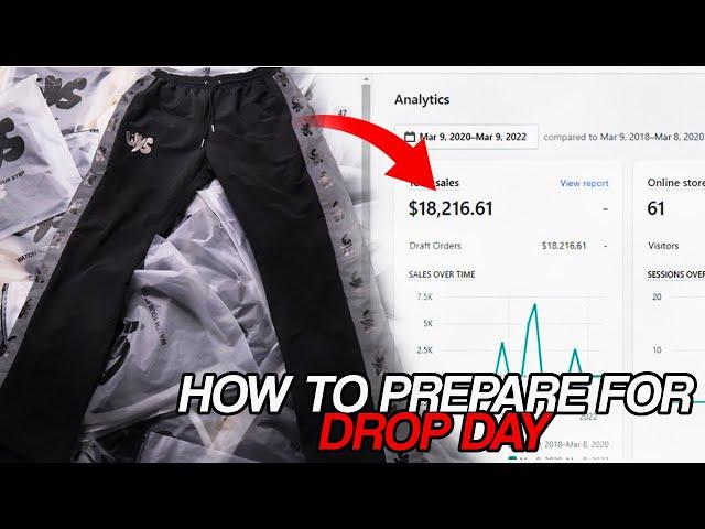 How To Prepare For Drop Day As A Clothing Brand Owner