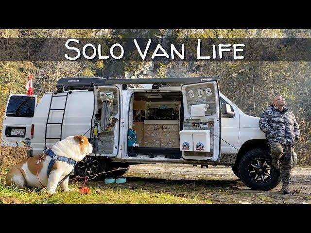 Living Alone And Baking Muffins In The Backcountry  | OFF-GRID VAN LIFE