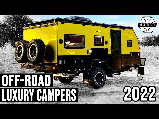 9 Best Camping Trailers that Combine Off-road Readiness with Premium Interior Comforts