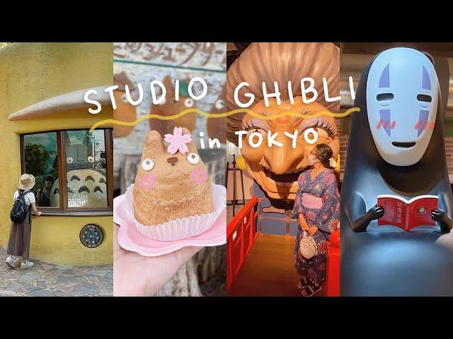 Ghibli Museum + Totoro Cream Puffs + Spirited Away Theme Exhibit!? | A Tokyo Vlog | Rainbowholic