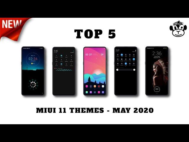 MIUI 11 Themes | Top 5 Themes - May 2020 | Part 1