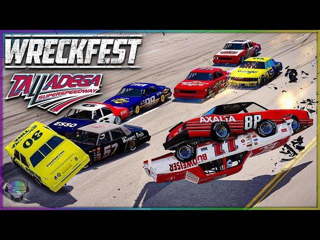 Ultimate Talladega Destruction! | Wreckfest | NASCAR Legends