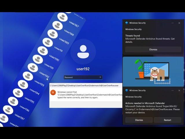 What happens if you make 1000 users in Windows 11