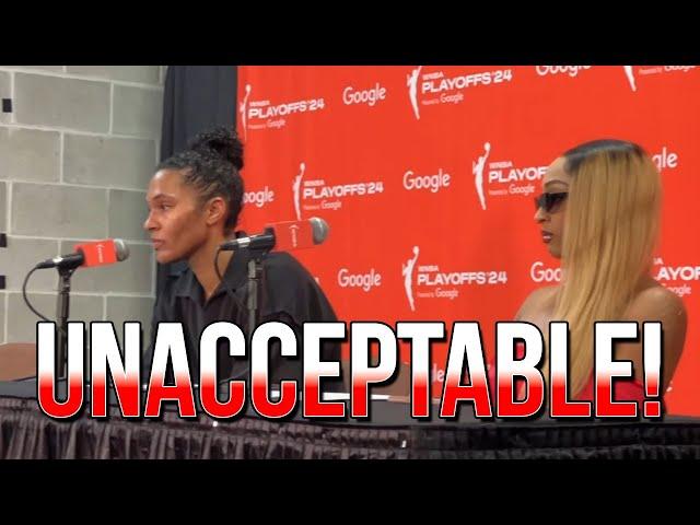 Alyssa Thomas Calls Out Disrespectful Indiana Fans!