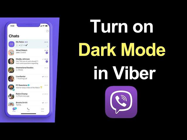 How to Turn on Dark Mode in Viber App?