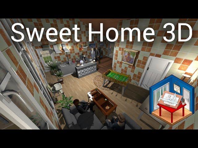 3D-Visualisierung mit Sweet Home 3D