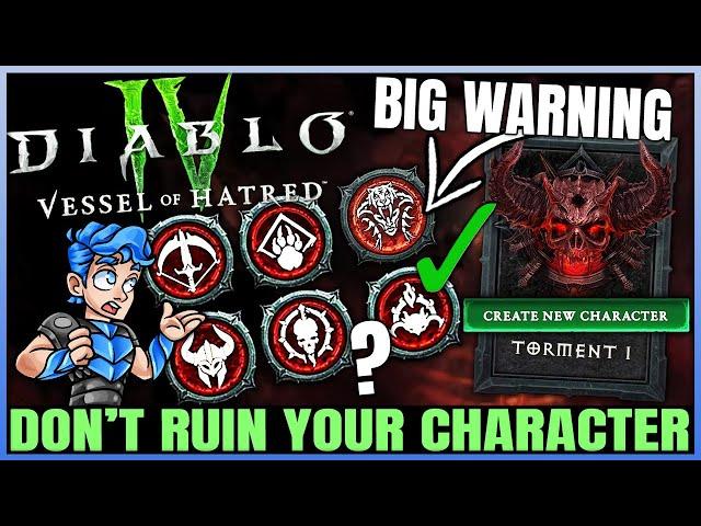 Diablo 4 - Don't Get THIS Wrong - Best Day 1 Guide, FAST Level 60, New IMPORTANT S6 Unlocks & More!