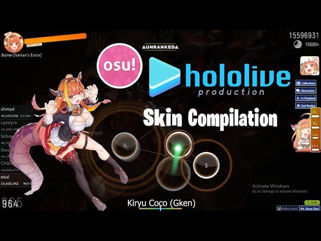 osu! Hololive Skin Compilation #2