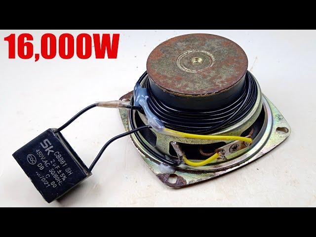 How To Make Powerful At Home Permanent Magnet 220v Build 16000w Generator idea