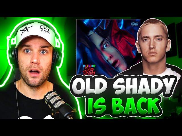 CLASSIC SHADY IS BACK!! | Rapper Reacts to Eminem - Evil (FIRST REACTION)