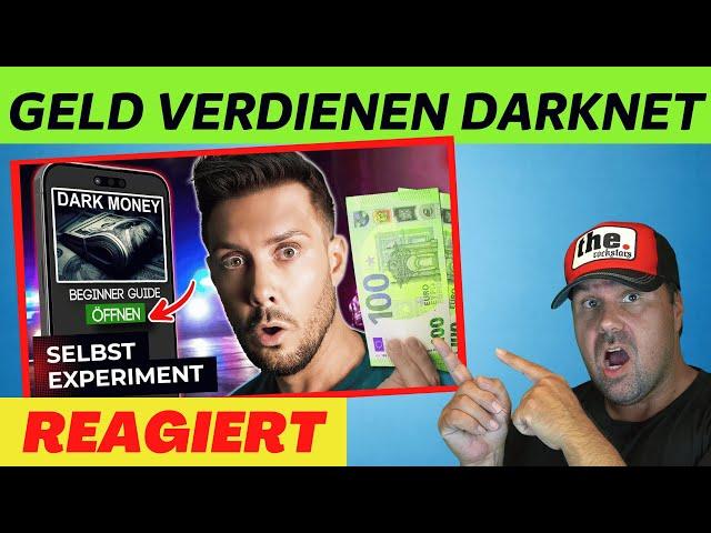 Ich habe Online Geld verdienen Methoden aus dem Darknet getestet! - Michael reagiert auf