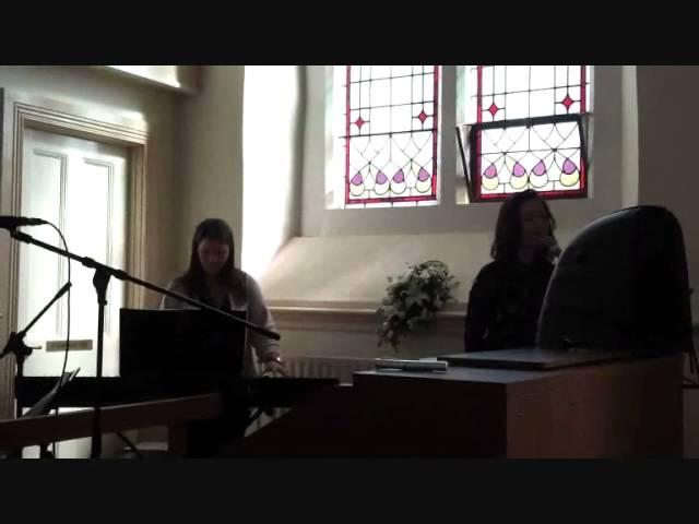 Arietta perform a short sample of Schubert's "Ave Maria"