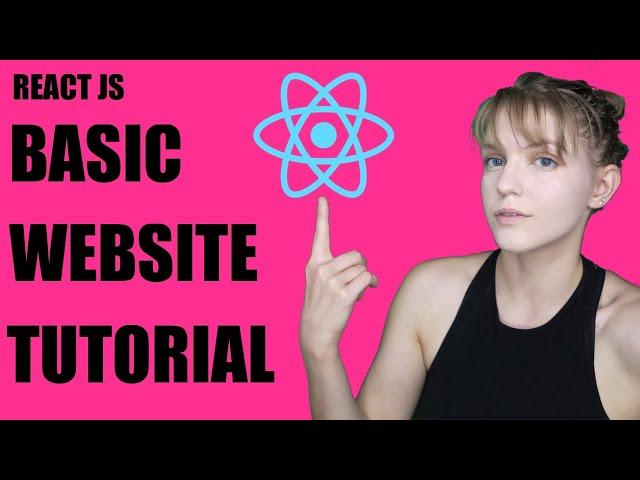 React Navbar + Footer | React JS Website Tutorial Pt 1