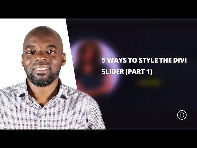 How to Style Divi’s Slider Module for a Bold Team Members Area