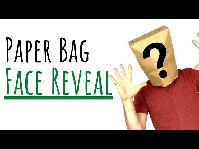 Paper Bag Face Reveal! And why I wear a paper bag