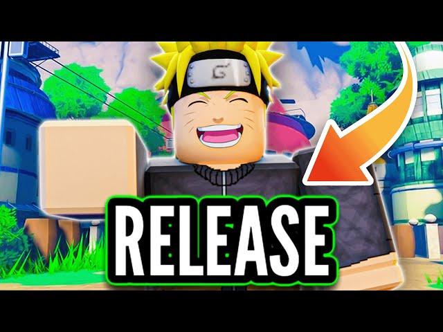 This NEW Roblox Naruto Game RELEASES TODAY...