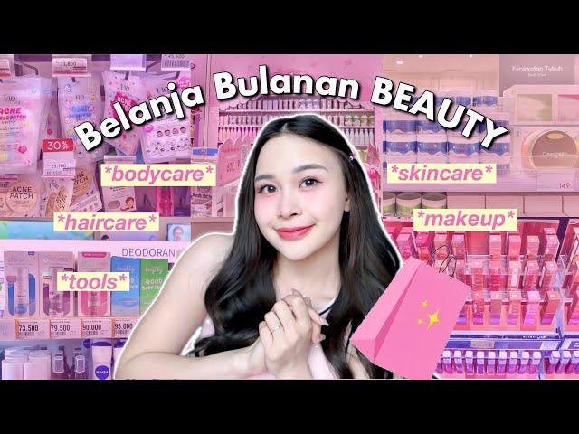 vlog  Monthly Shopping BODYCARE, Skincare, Makeup, Beauty tools, selfcare routine, HAUL️