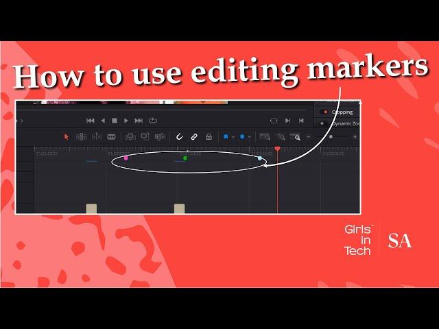 GIT 16 - Using Editing markers DaVinci Resolve