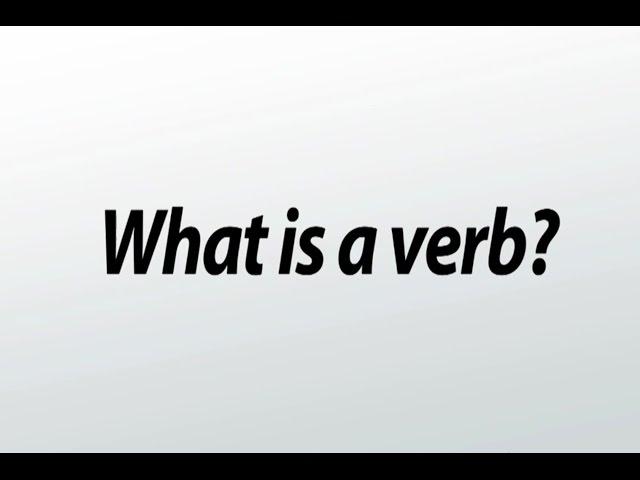 Verbs Definitions Functions  Examples (What is a Verb ?)