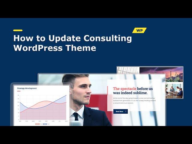 How to Update Consulting - Business, Finance WordPress Theme