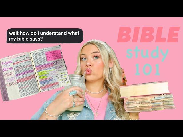 Bible Journaling/Study 101 (EP 2!!) setting up your bible ️