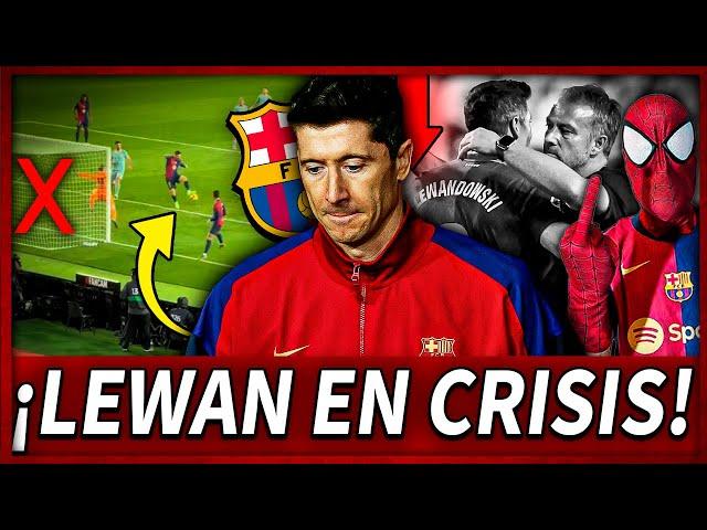 ¡QUIEREN HACER CREER QUE LEWANDOWSKI ES EL CULPABLE DE LA CRISIS DEL BARÇA! (DESMONTO ESTA TEORIA)