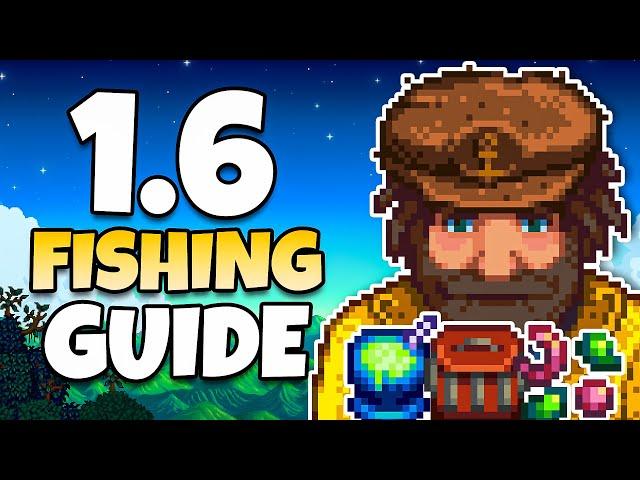 The Ultimate Guide To FISHING In Stardew Valley