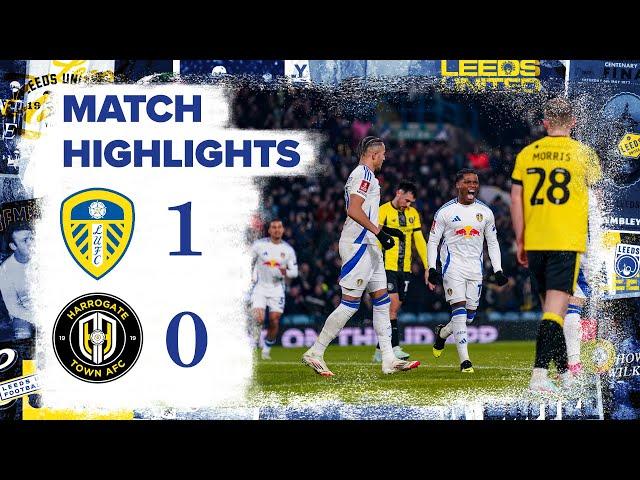 Highlights | Leeds United 1-0 Harrogate Town | FA Cup Third Round