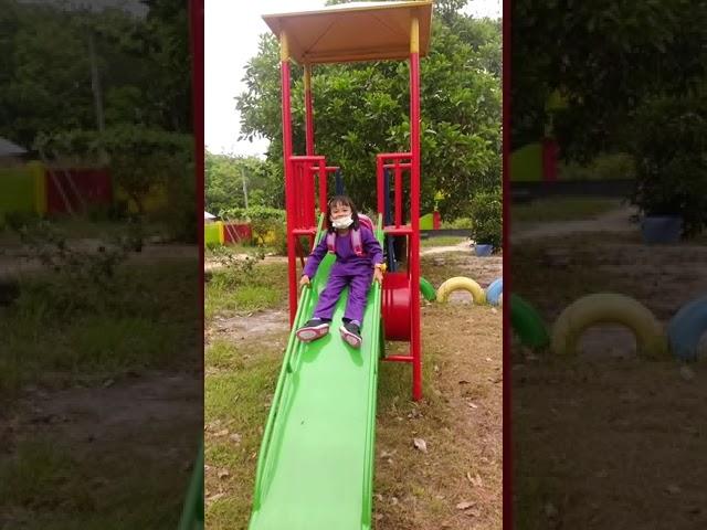 Kanna bermain di sekolah dengan gembira | Kanna and Nikka #shorts