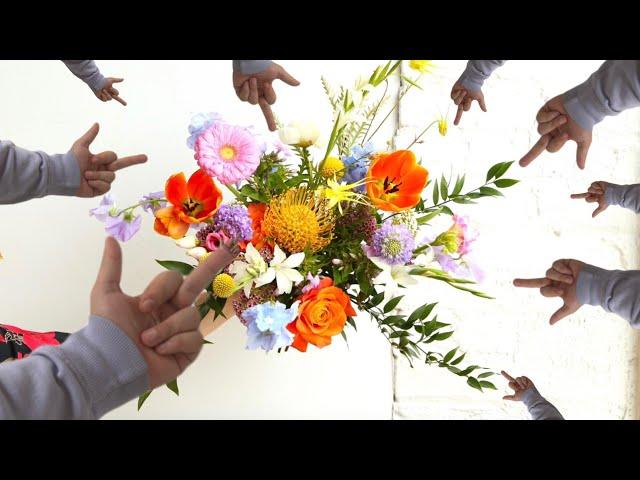 How to make a bouquet of flowers for Valentine’s Day￼