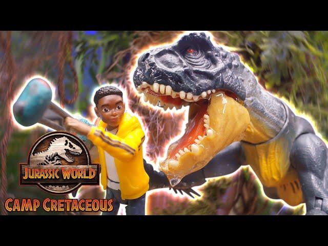 Jurassic World: Camp Cretaceous | Scorpios Rex Showdown | Mattel Action