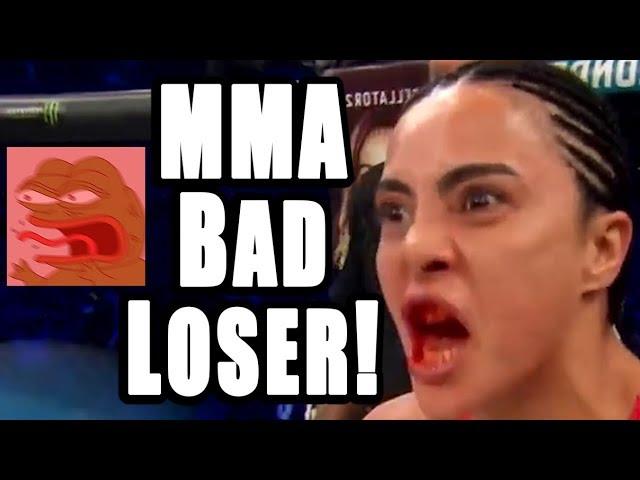 Bad Loser Sabriye Sengul Goes NUTS After Fast MMA Submission Defeat!